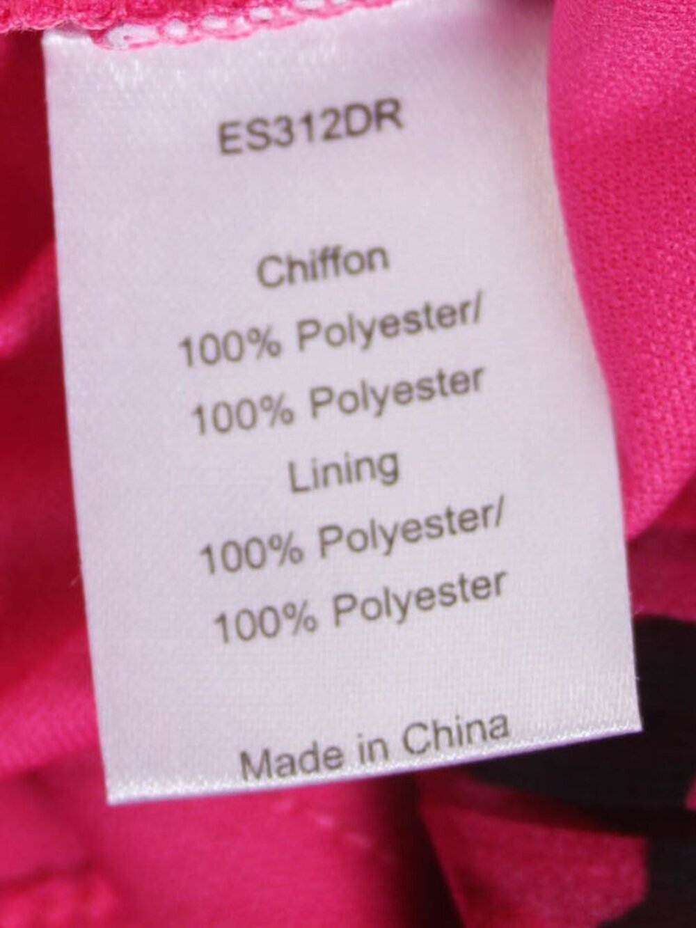 Picadilly Pink Pleated Sleeveless Blouse Size L Tie Neck Chiffon Lined Top - Picture 8 of 10